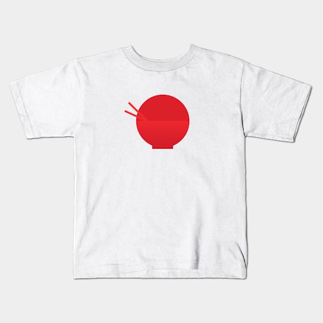 Japan - Land of The Rising Delicious Food Kids T-Shirt by guayguay